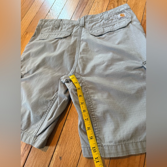 Carhartt Force Cargo Shorts Classic Light Grey Relaxed Fit Men’s Size 36 - Picture 11 of 14